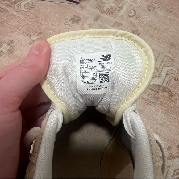 Limited Edition New Balance 550 x Aime Leon Dore Low suede Taupe Beige​ - Picture 7 of 8